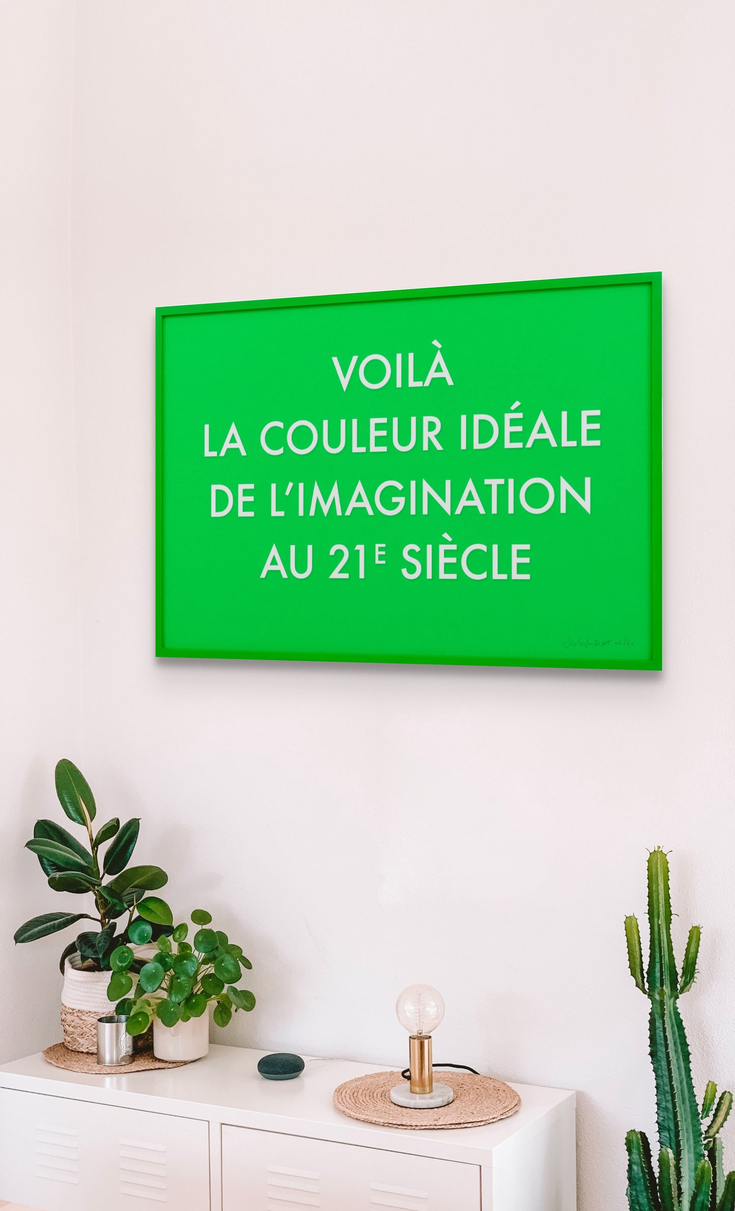 Christophe Fiat - Fonds Verts (Voilà la couleur idéale de l'imagination au 21e siècle)