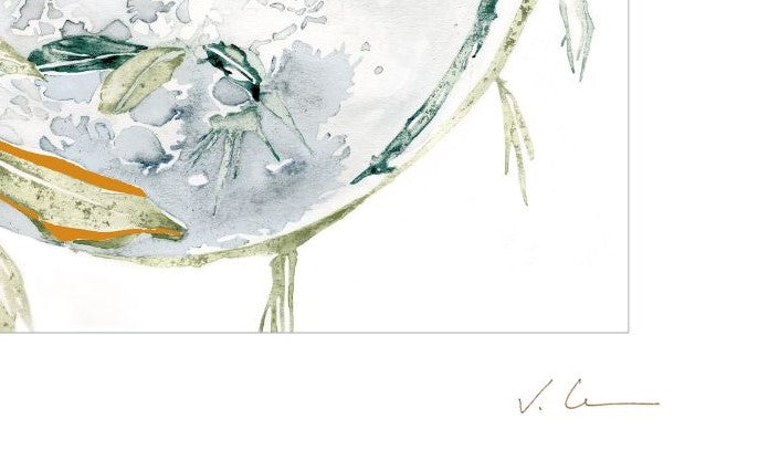 Victoire Cathalan - Feuilles (Sienne)