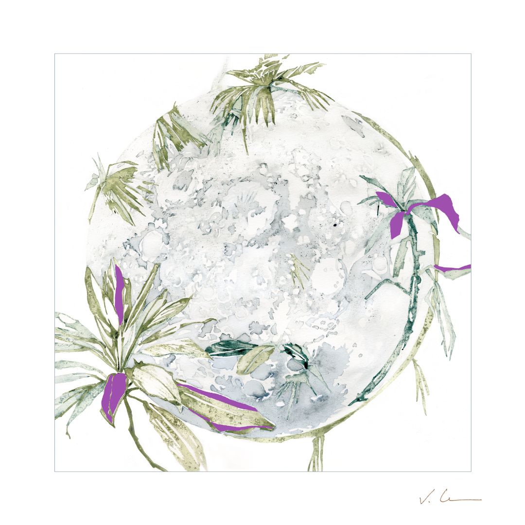 Victoire Cathalan - Feuilles (Violet)