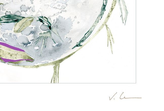 Victoire Cathalan - Feuilles (Violet)